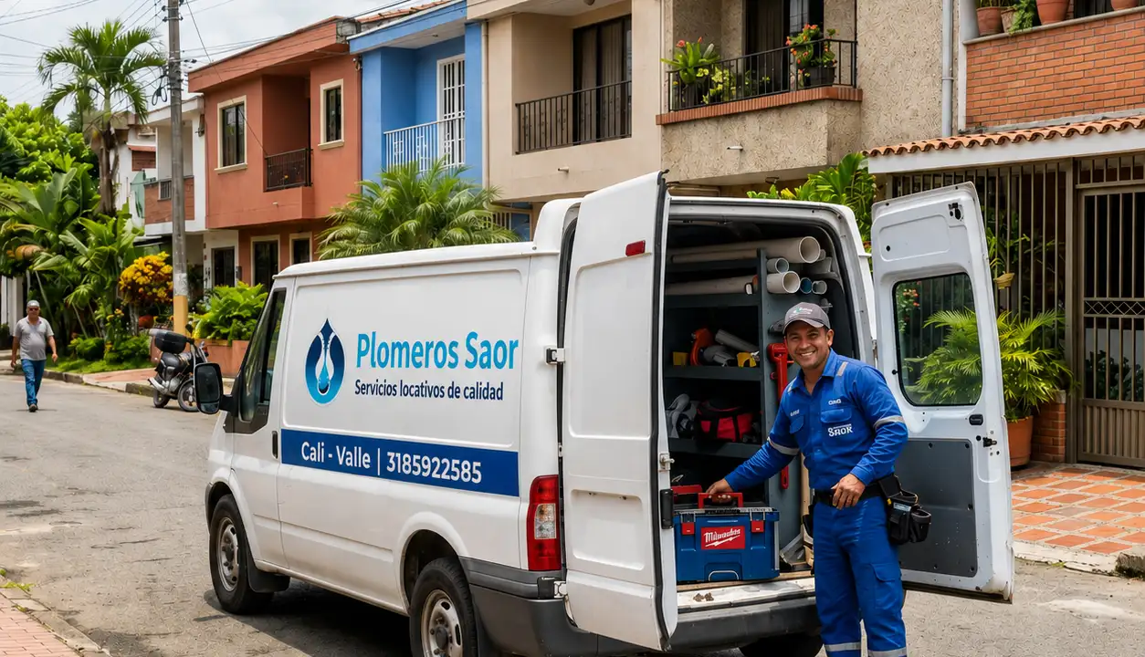 Plomeros SAOR — Equipo profesional de plomería en Cali